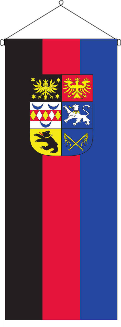 Flaggenbanner Ostfriesland mit Wappen