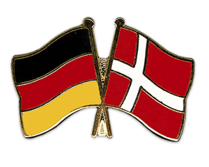 Freundschaftspin Deutschland Dänemark