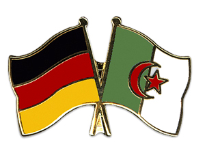 Freundschaftspin Deutschland Algerien