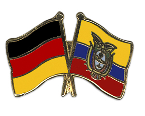 Freundschaftspin Deutschland Ecuador