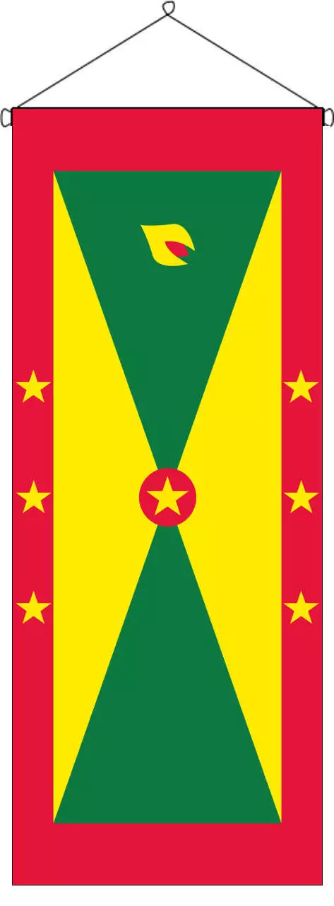 Flaggenbanner Grenada