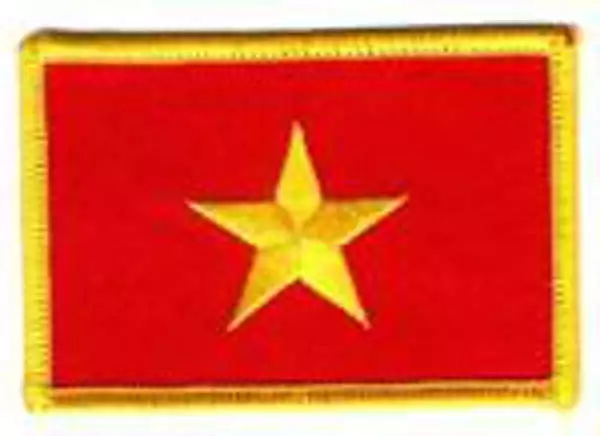 Flaggenaufnäher Vietnam
