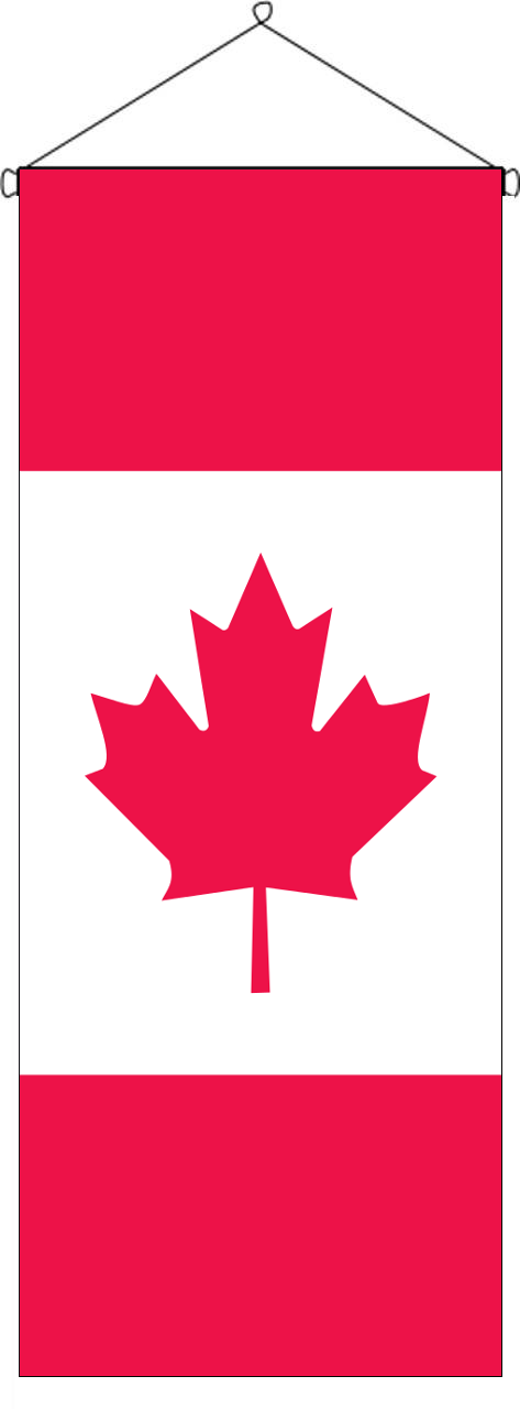 Flaggenbanner Kanada