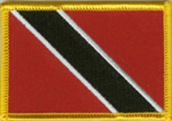 Flaggenaufnäher Trinidad