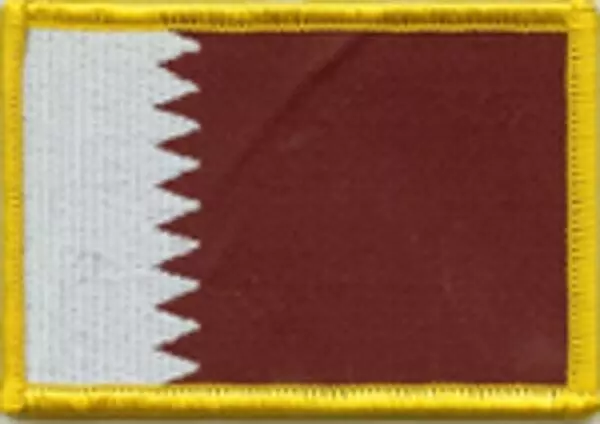 Flaggenaufnäher Katar