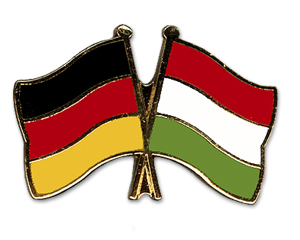 Freundschaftspin Deutschland Ungarn