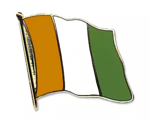 Flaggenpin Elfenbeinküste