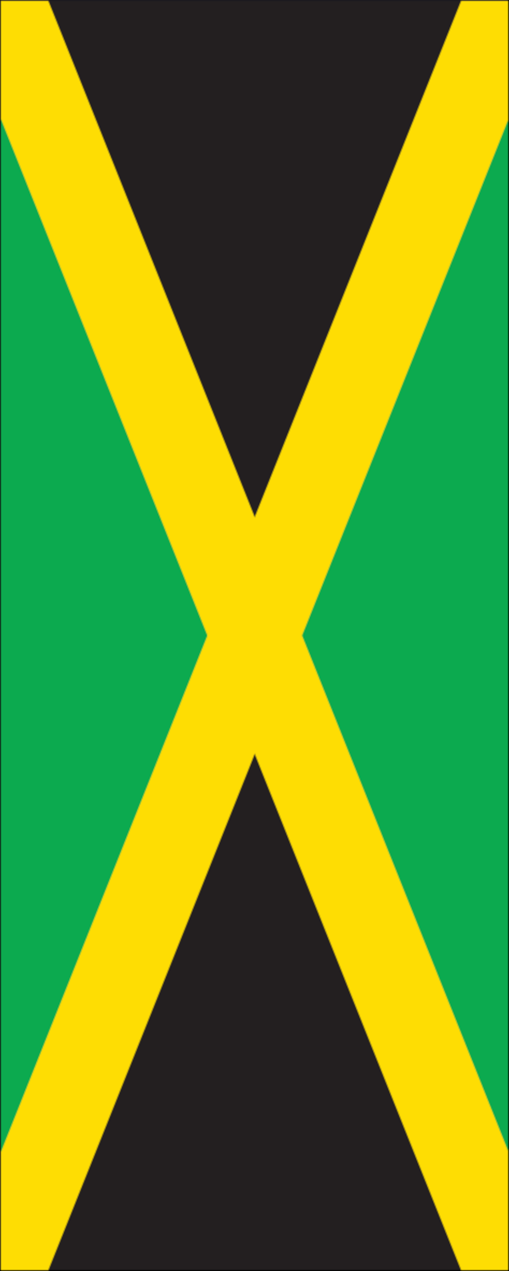 Fahnenkette Flagge Fahne Jamaika Flaggenkette 6 m 8 Flaggen 30 x 45 cm 