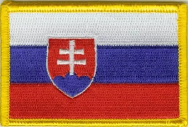 Flaggenaufnäher Slowakai