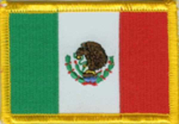 Flaggenaufnäher Mexiko