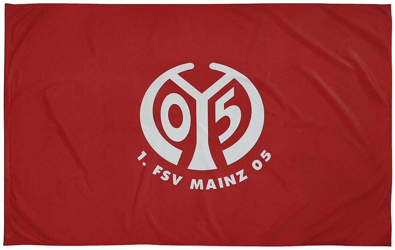 Mainz 05 Logo groß Schwenkflagge