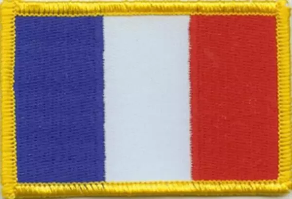 Flaggenaufnäher Frankreich