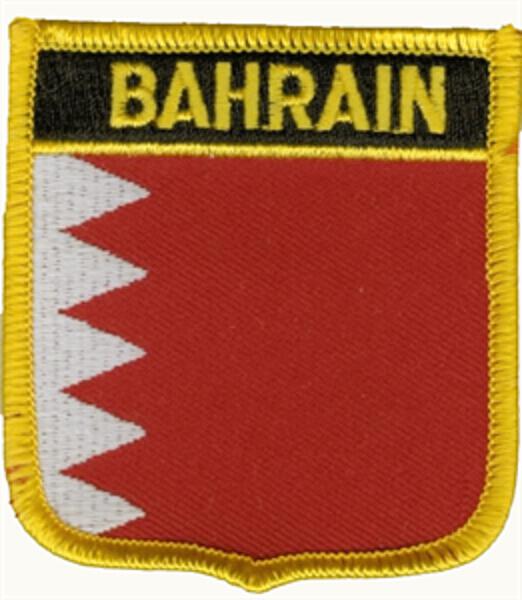 Wappenaufnäher Bahrain