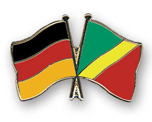 Freundschaftspin Deutschland Republik Kongo