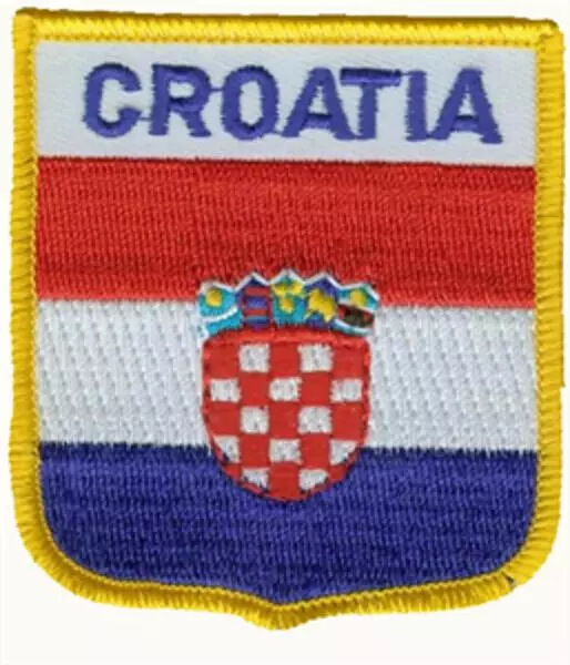 Wappenaufnäher Kroatien