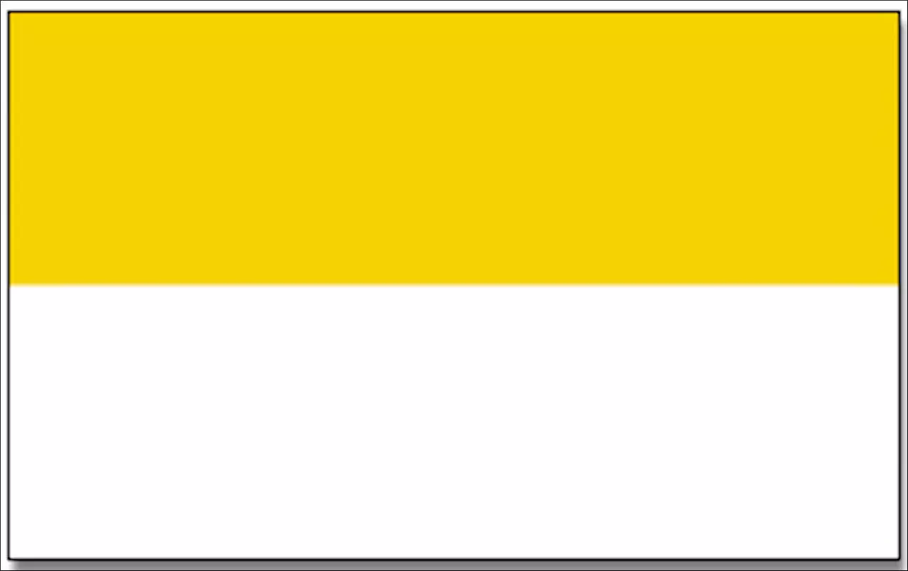 Flagge Streifen Gelb Weiß