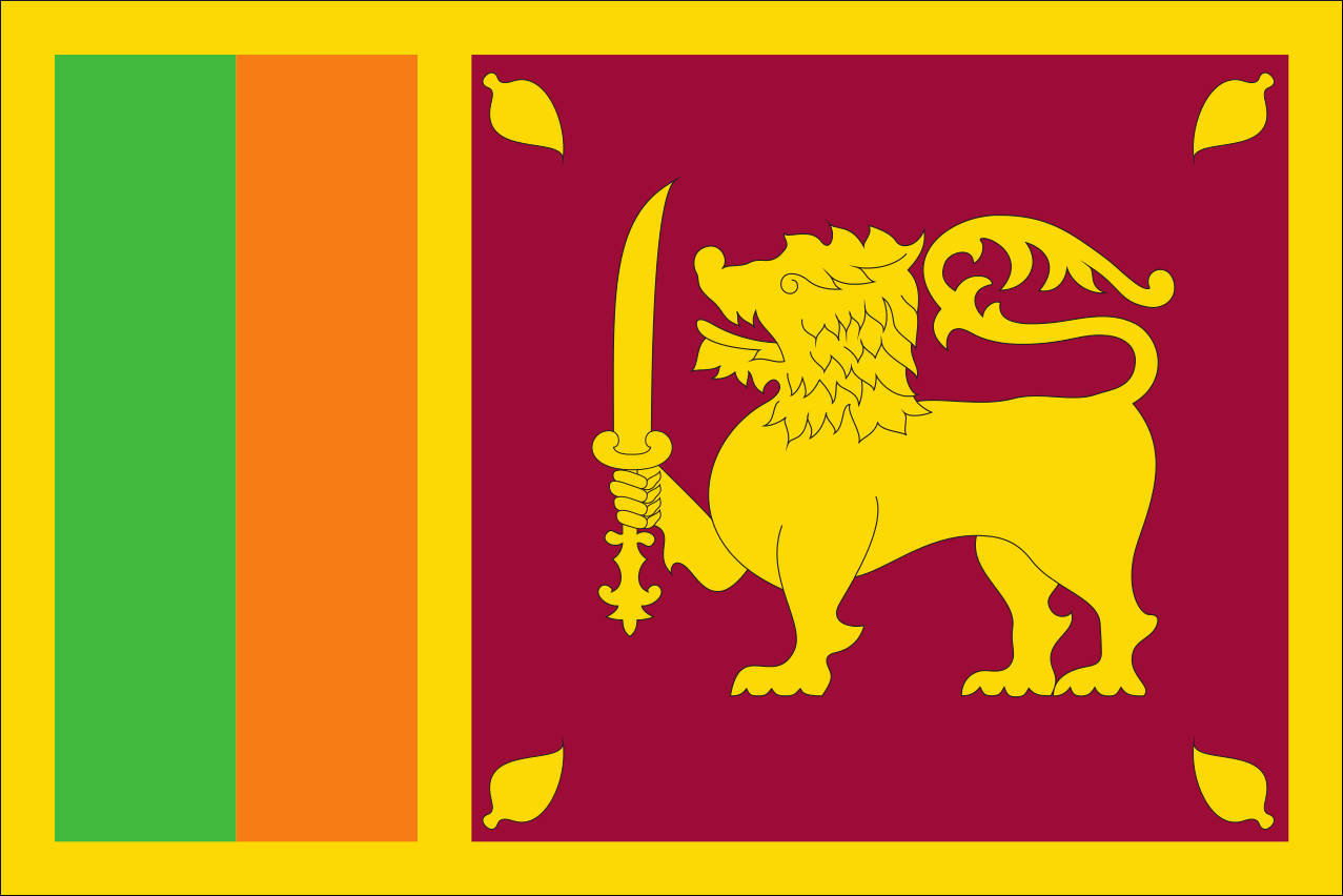 Flagge Sri Lanka 80 g/m²