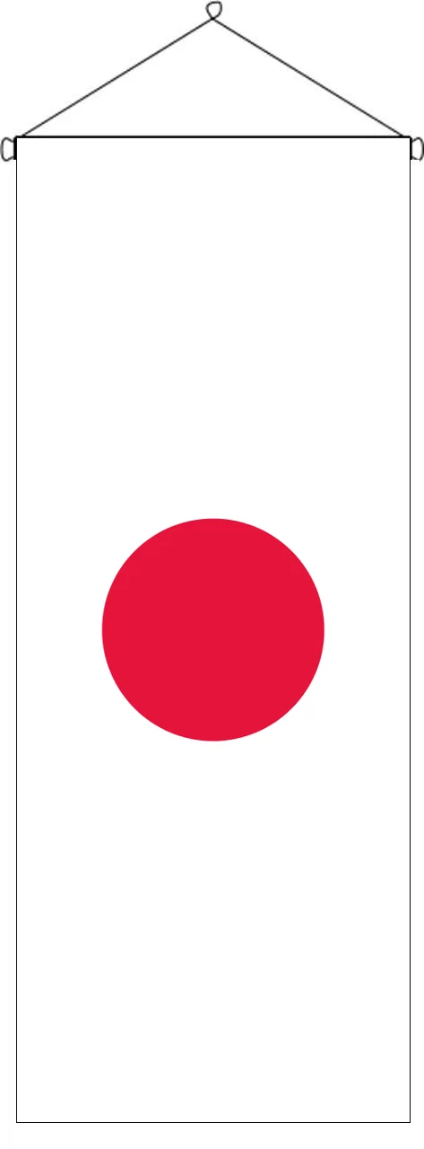 Flaggenbanner Japan