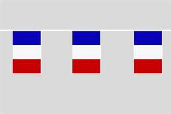 Flaggenkette Frankreich