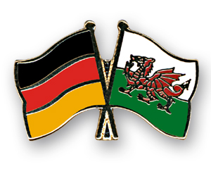 Freundschaftspin Deutschland Wales