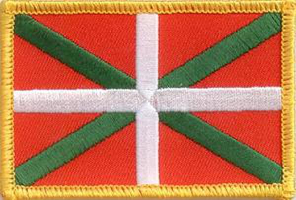 Flaggenaufnäher Baskenland
