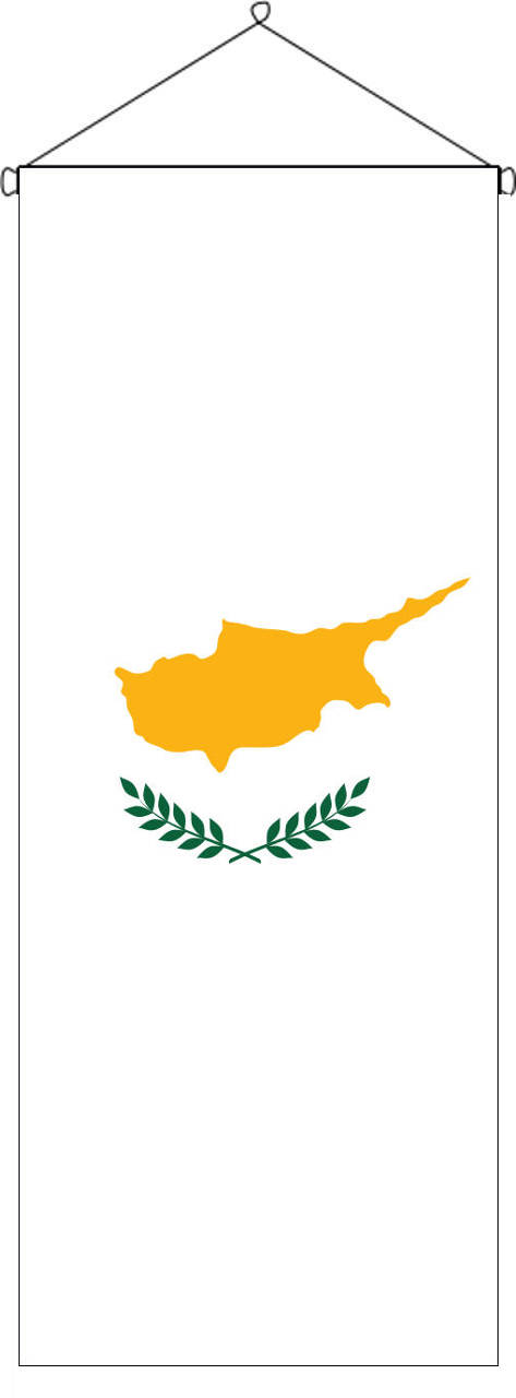Flaggenbanner Zypern