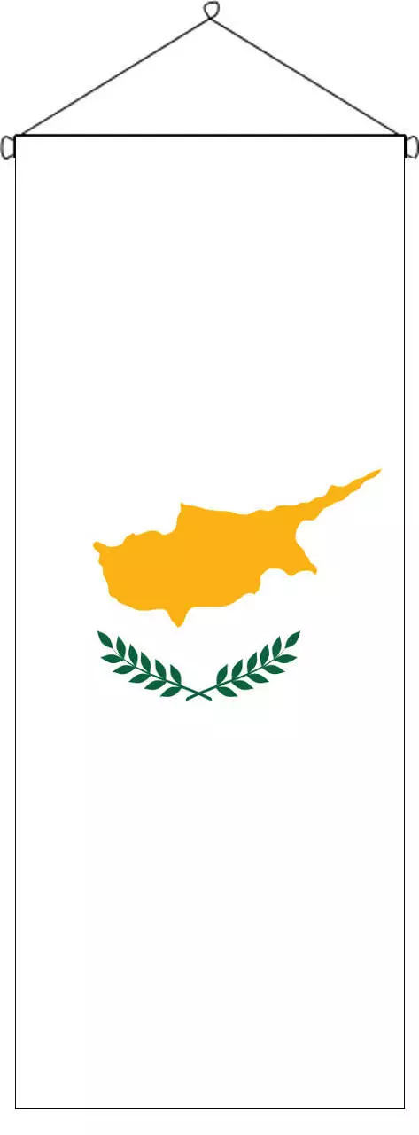 Flaggenbanner Zypern