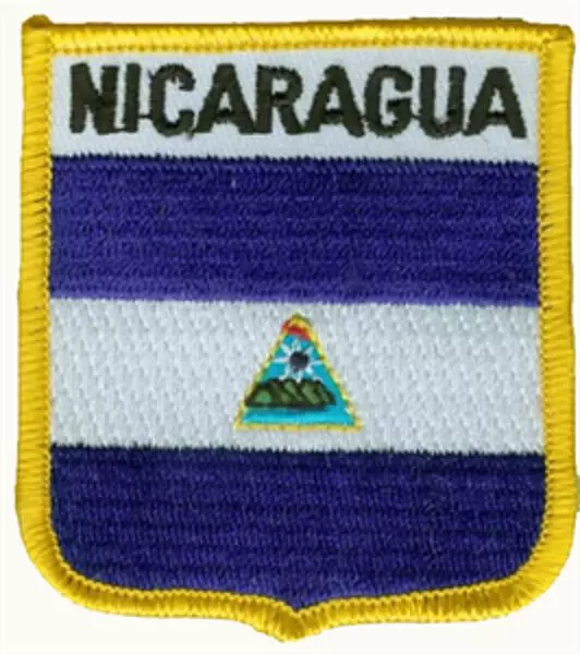 Wappenaufnäher Nicaragua