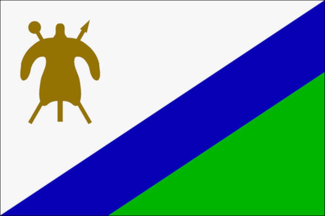 Flagge Lesotho bis 2006