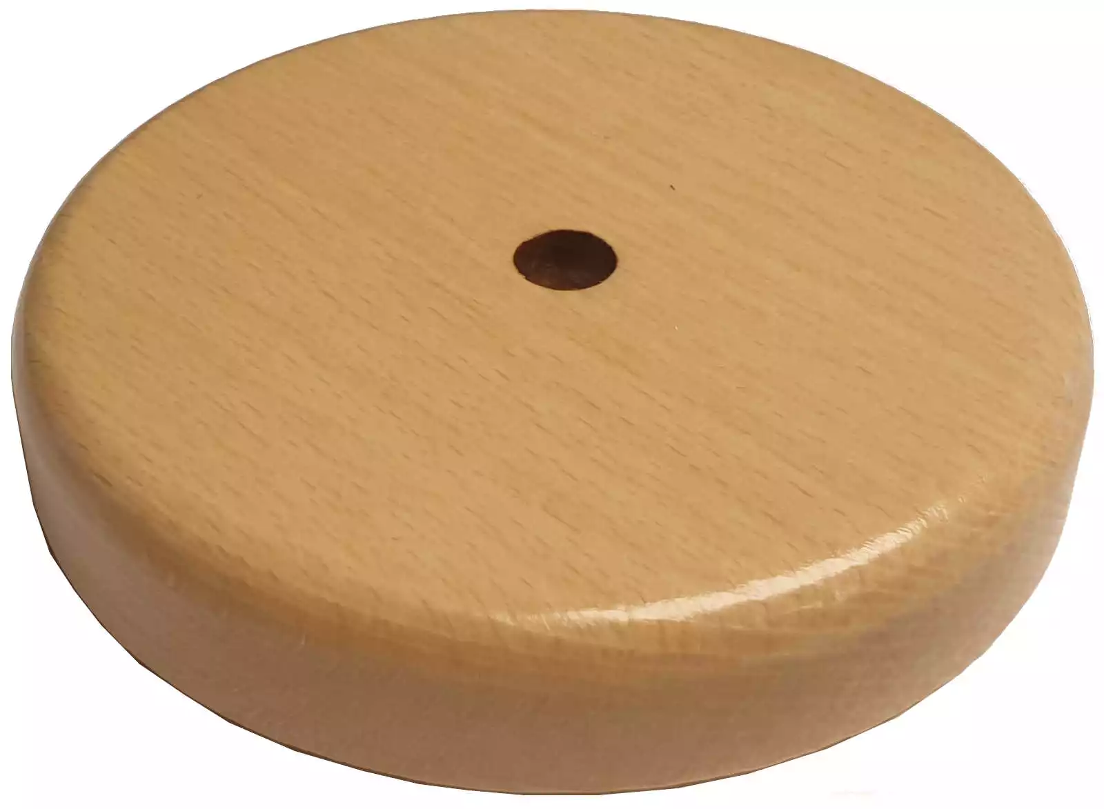 Tischbannerständer Holz Farbe naturhell Fuß glatt komplett