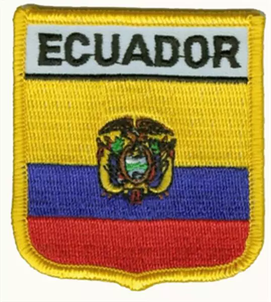 Wappenaufnäher Ecuador