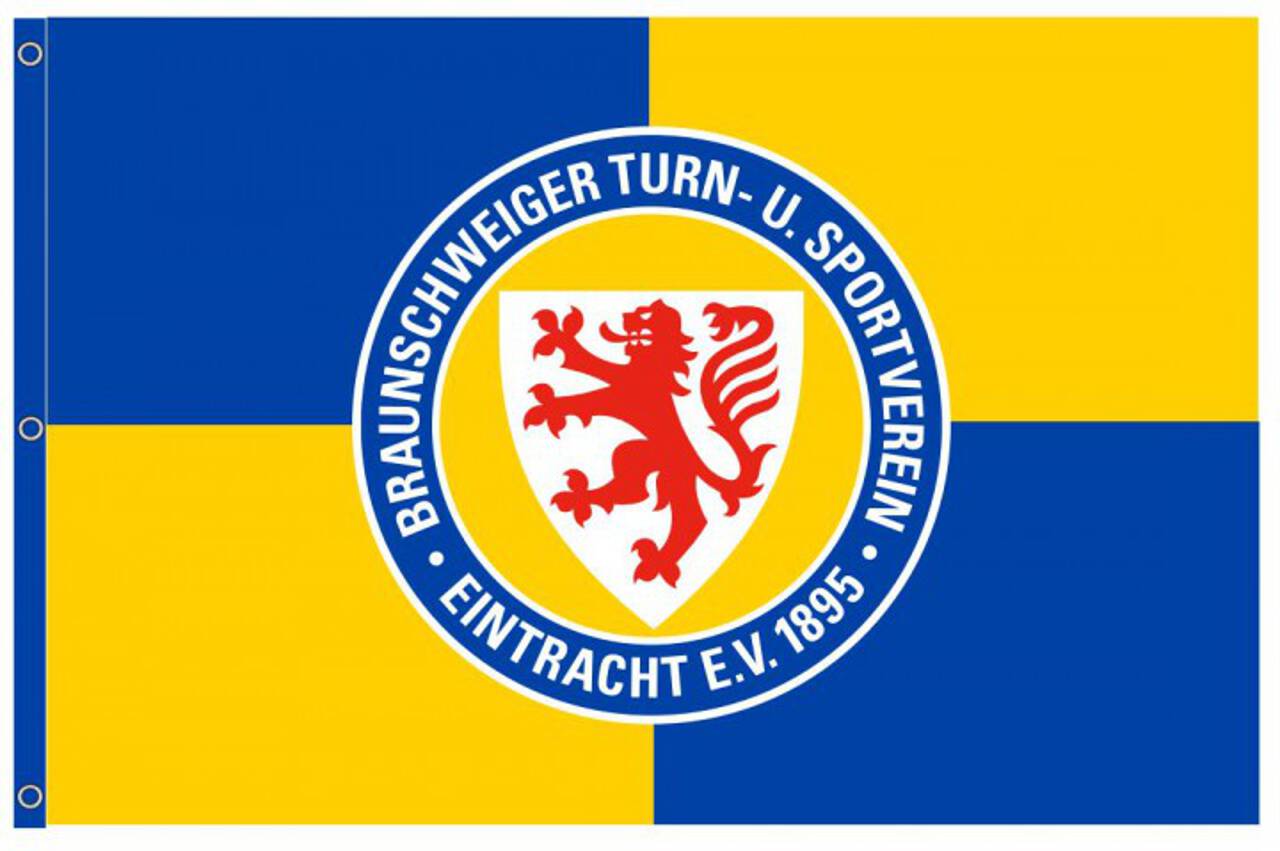 Eintracht Braunschweig Flagge Karo