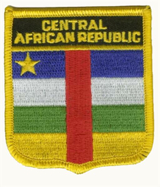 Wappenaufnäher Zentralafrikanische Republik