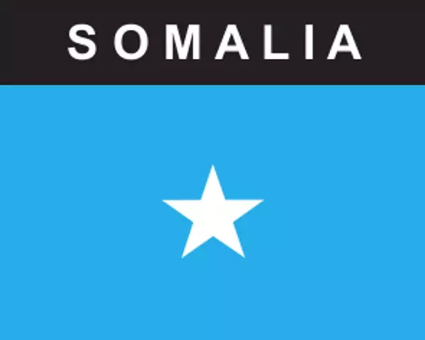 Flaggenaufkleber Somalia