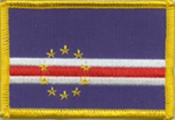 Flaggenaufnäher Kap Verde