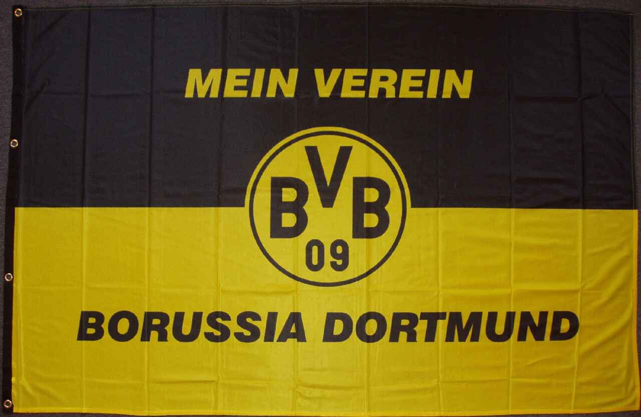 Borussia Dortmund Hissflagge Mein Verein
