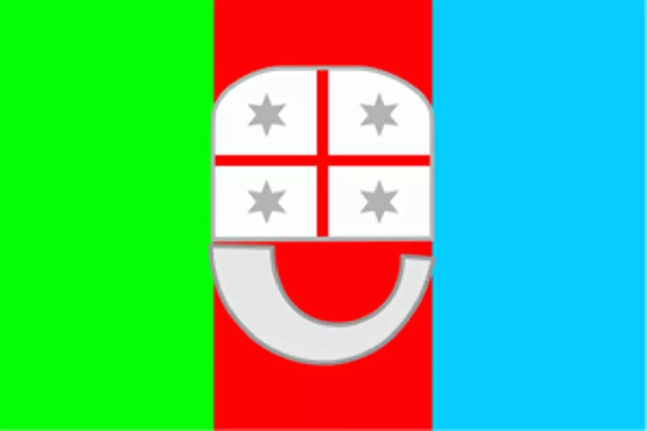 Flagge Ligurien