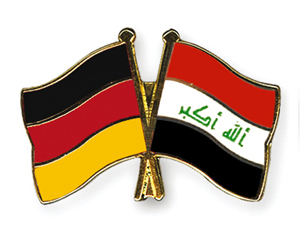 Freundschaftspin Deutschland Irak