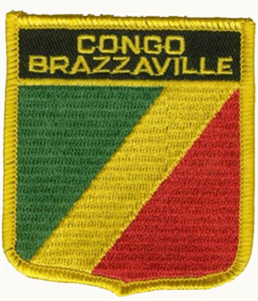 Flaggenaufnäher Republik Kongo