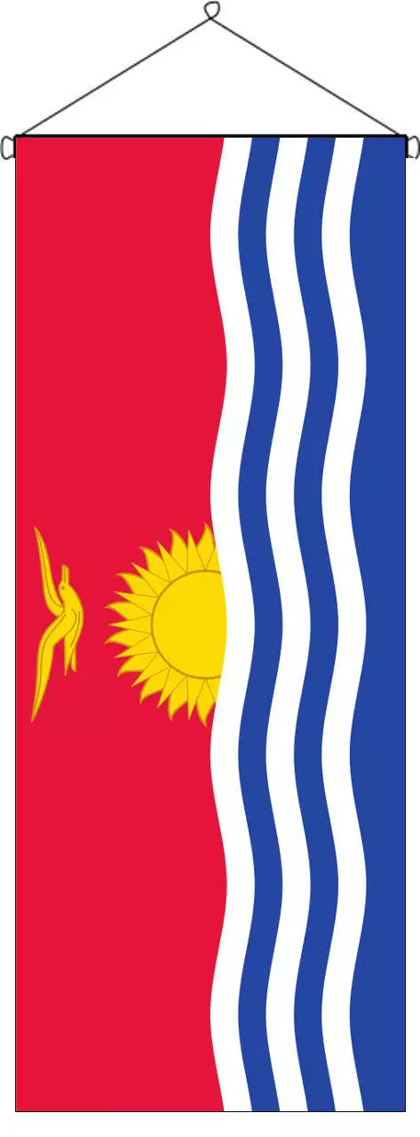 Flaggenbanner Kiribati