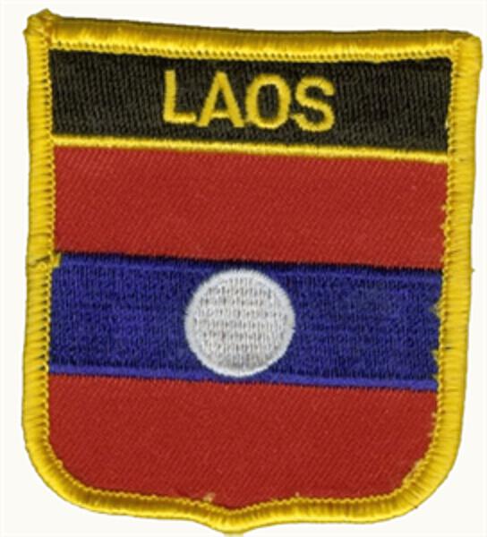 Wappenaufnäher Laos