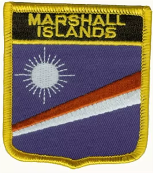 Wappenaufnäher Marshallinseln