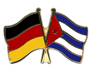 Freundschaftspin Deutschland Kuba