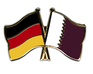 Freundschaftspin Deutschland Katar
