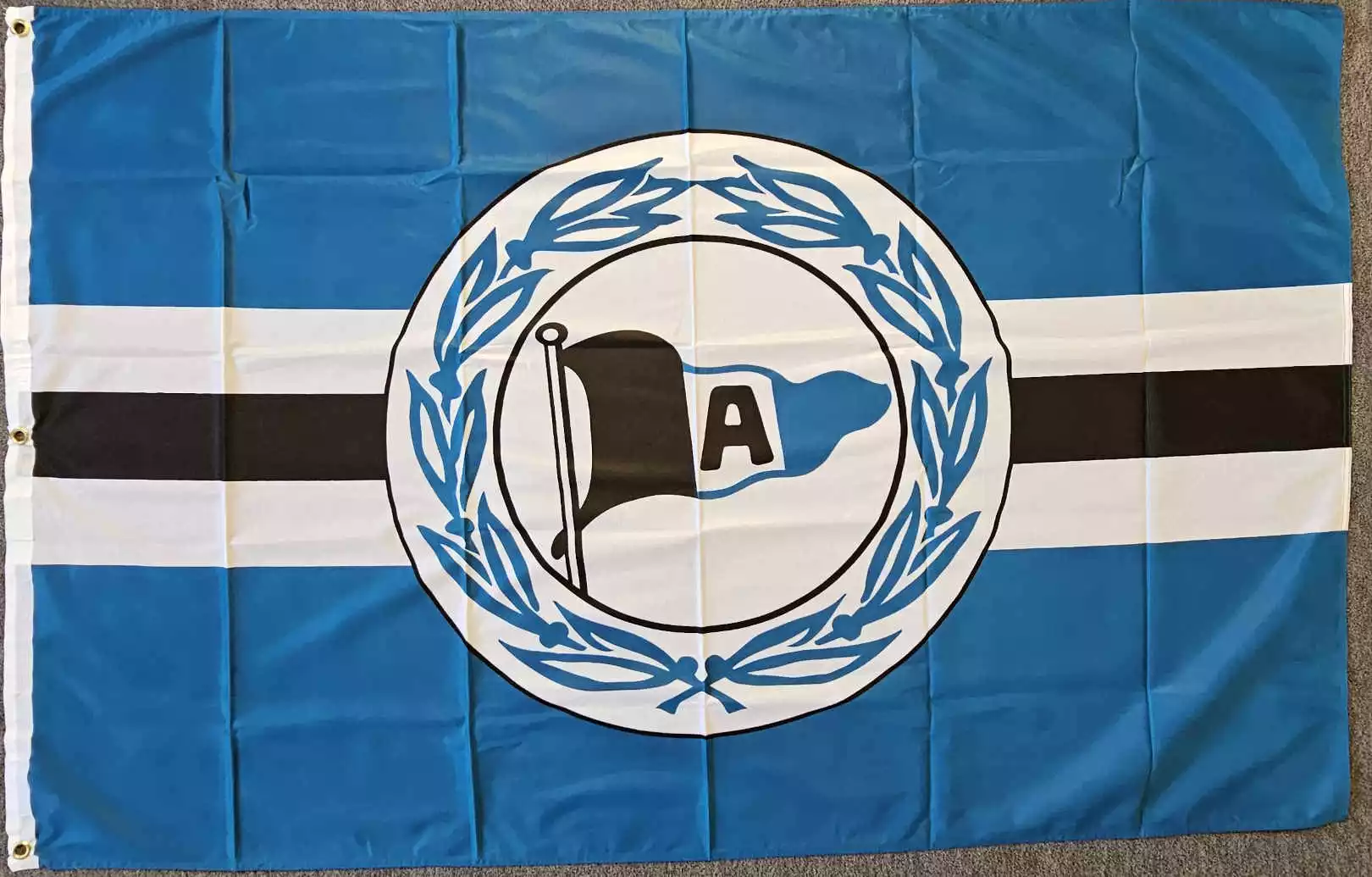 Arminia Bielefeld Hissflagge Streifen