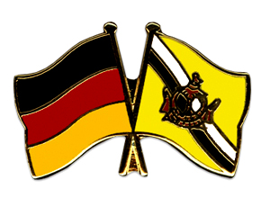 Freundschaftspin Deutschland Brunei