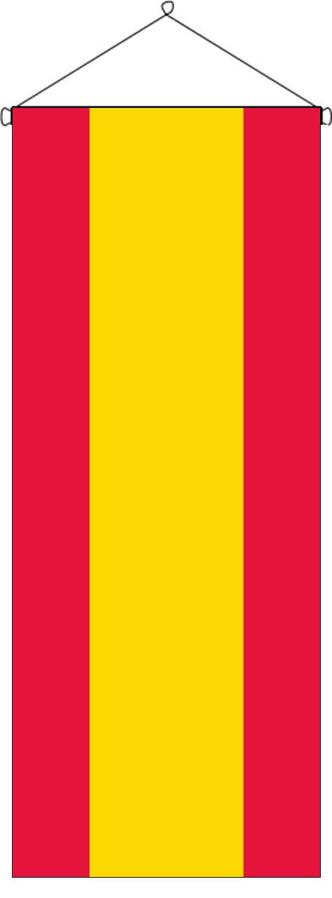 Flaggenbanner Spanien