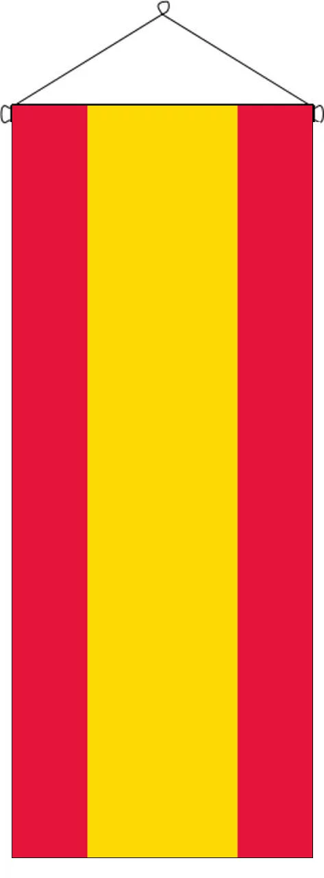 Flaggenbanner Spanien