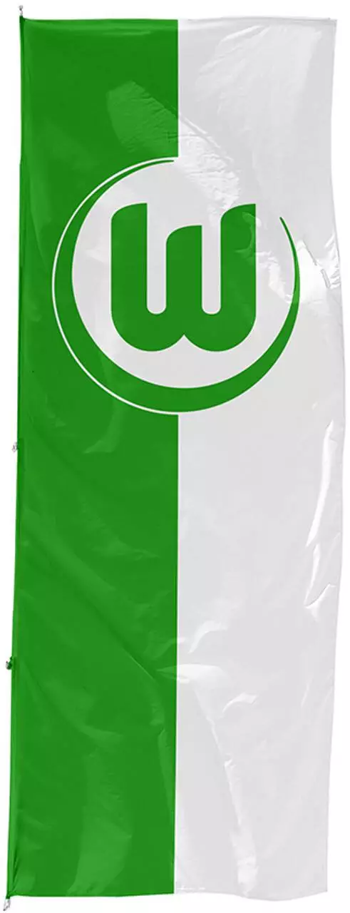 VfL Wolfsburg Hissflagge Logo
