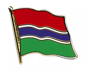 Flaggenpin Gambia